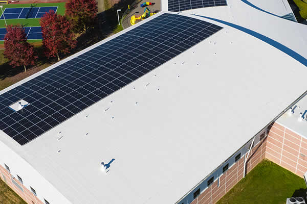Duro-Last Roofs work Great with Solar
